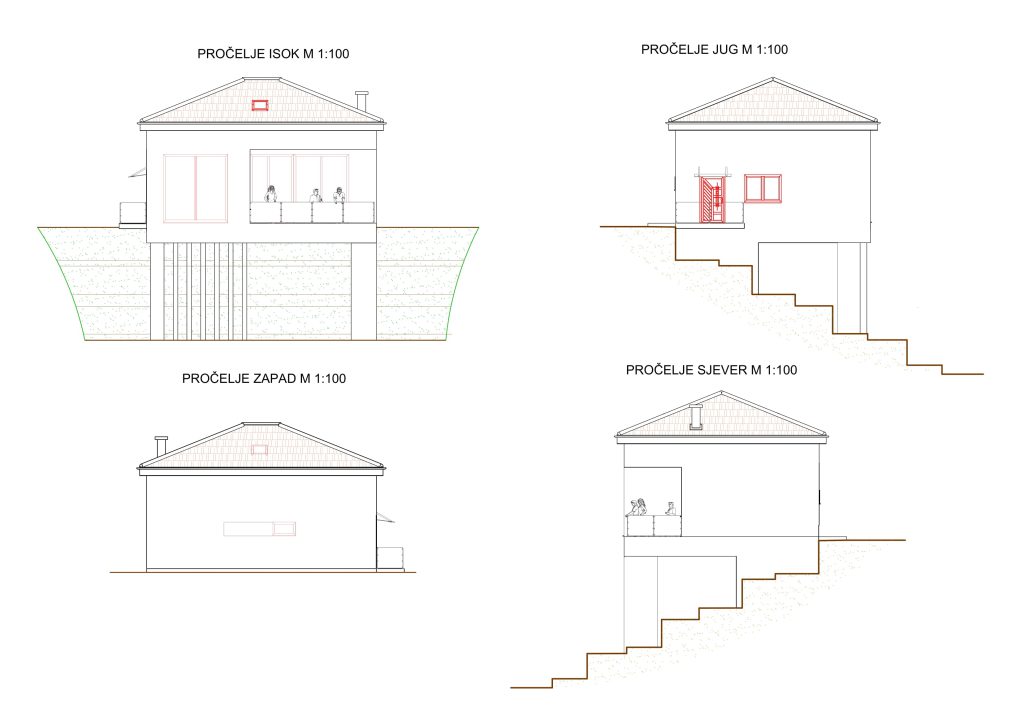 Izgradnje slobodnostojeće zgrade povremenog stanovanja – Vikendica