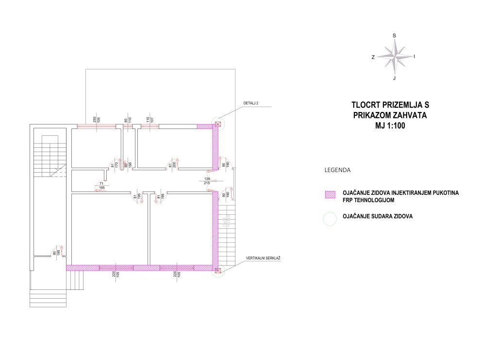 Projekt izvanrednog održavanja – popravak i pojačanje konstrukcije