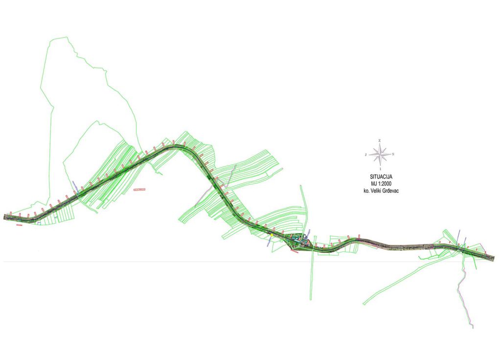 Građevina infrastrukturne namjene prometnog sustava – biciklistička staza s pratećim građevinama