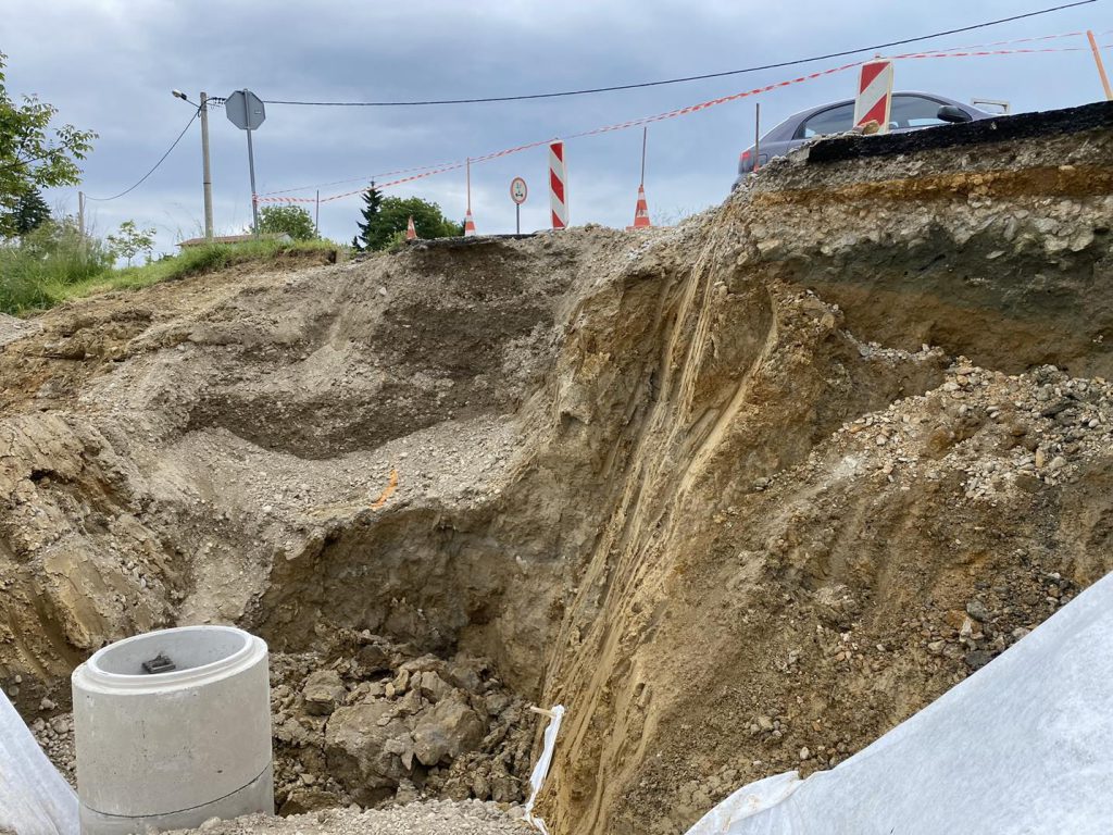 Stručni nadzor klizište, Gačice