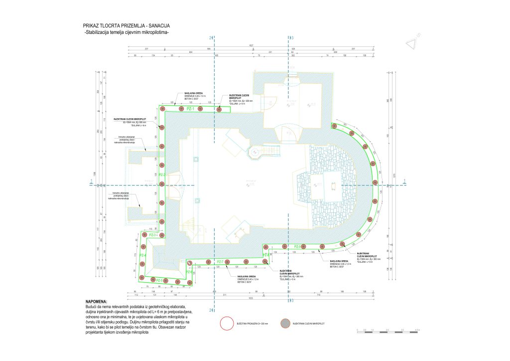Elaborat ocjene postojećeg stanja građevinske konstrukcije